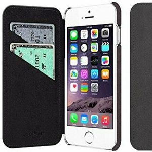 Adopted Black Leather iPhone 6/6s Case
